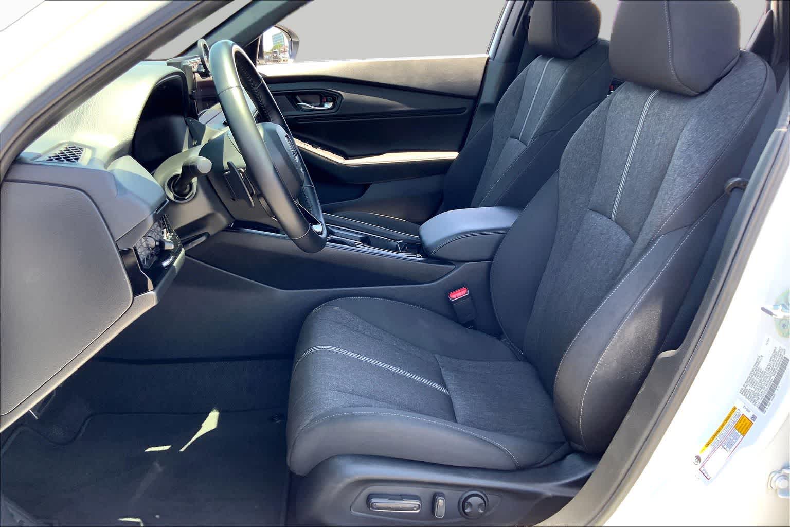 2025 Honda Accord Hybrid Sport Platinum White Pearl at Honda of Clear Lake