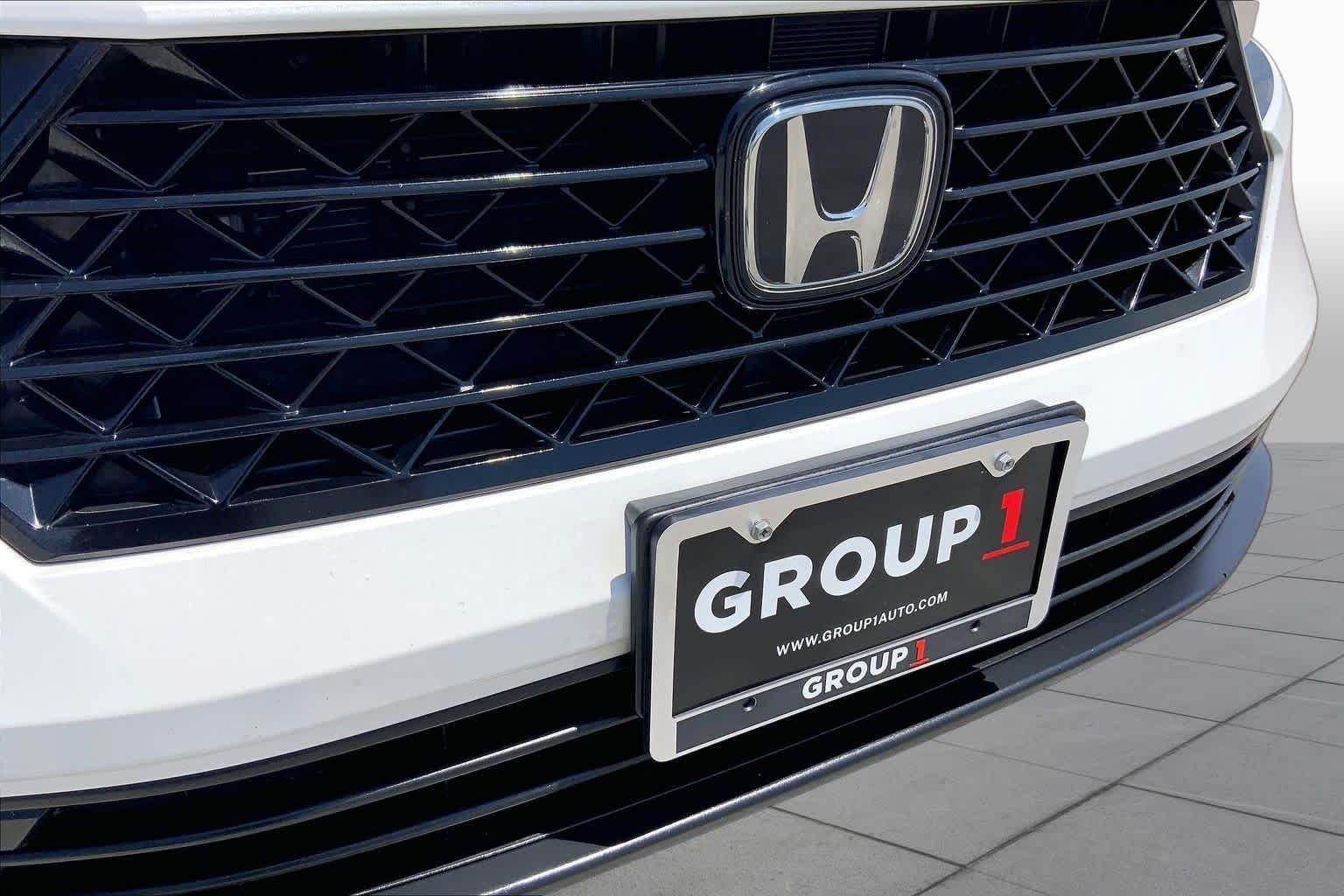 2023 Honda Accord Hybrid Sport Platinum White Pearl at Beck & Masten Kia