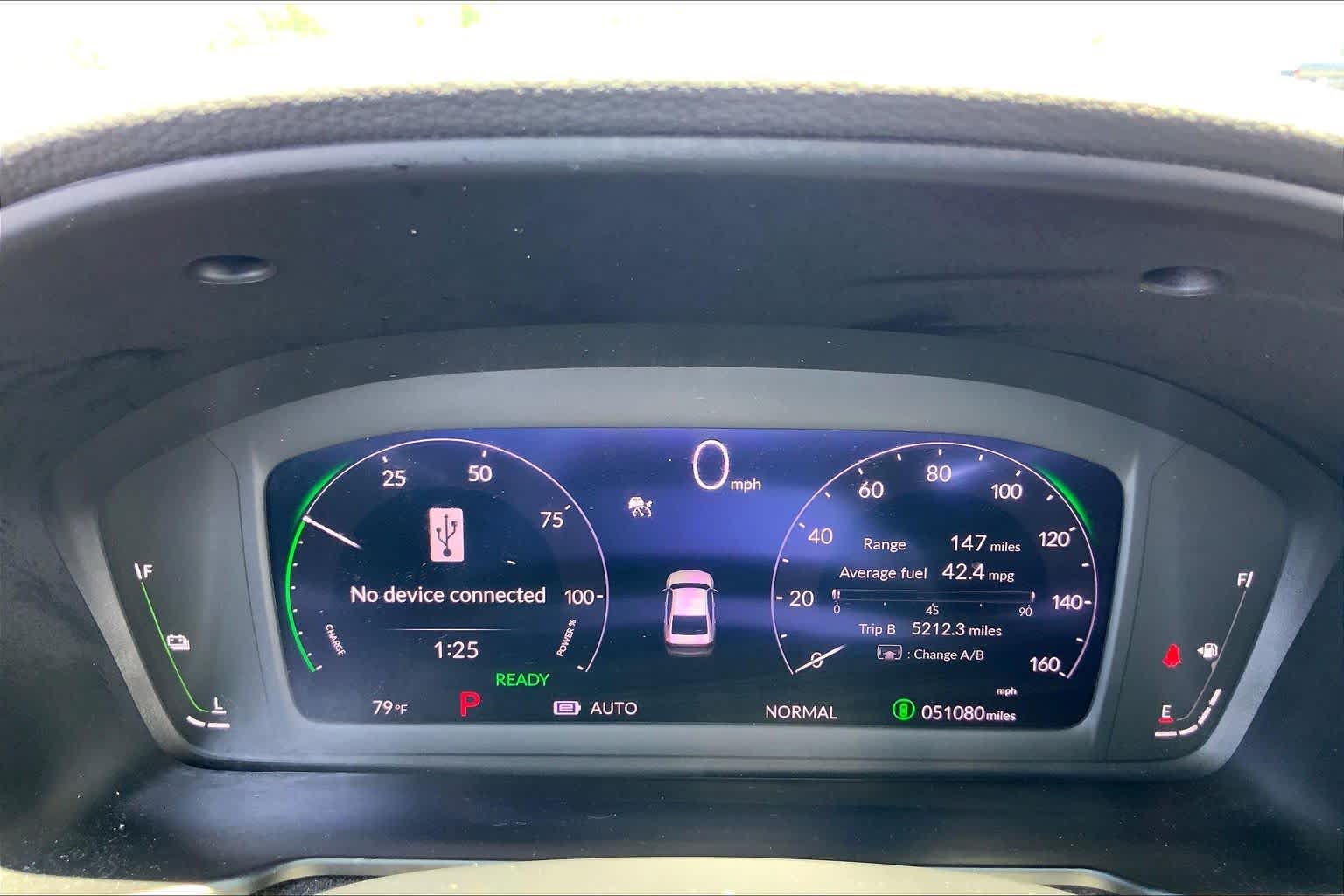 2023 Honda Accord Hybrid Sport Platinum White Pearl at Beck & Masten Kia