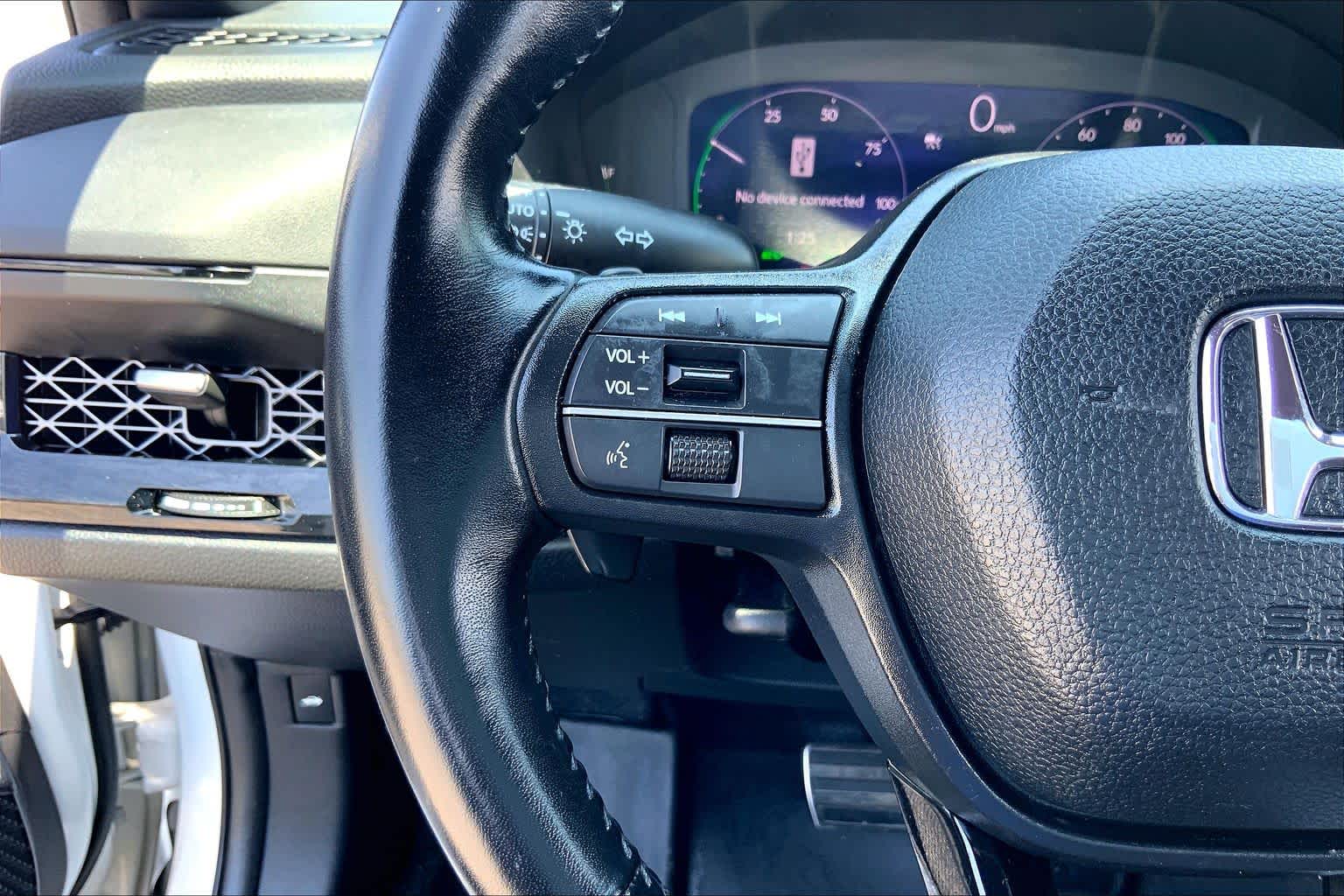 2023 Honda Accord Hybrid Sport Platinum White Pearl at Beck & Masten Kia