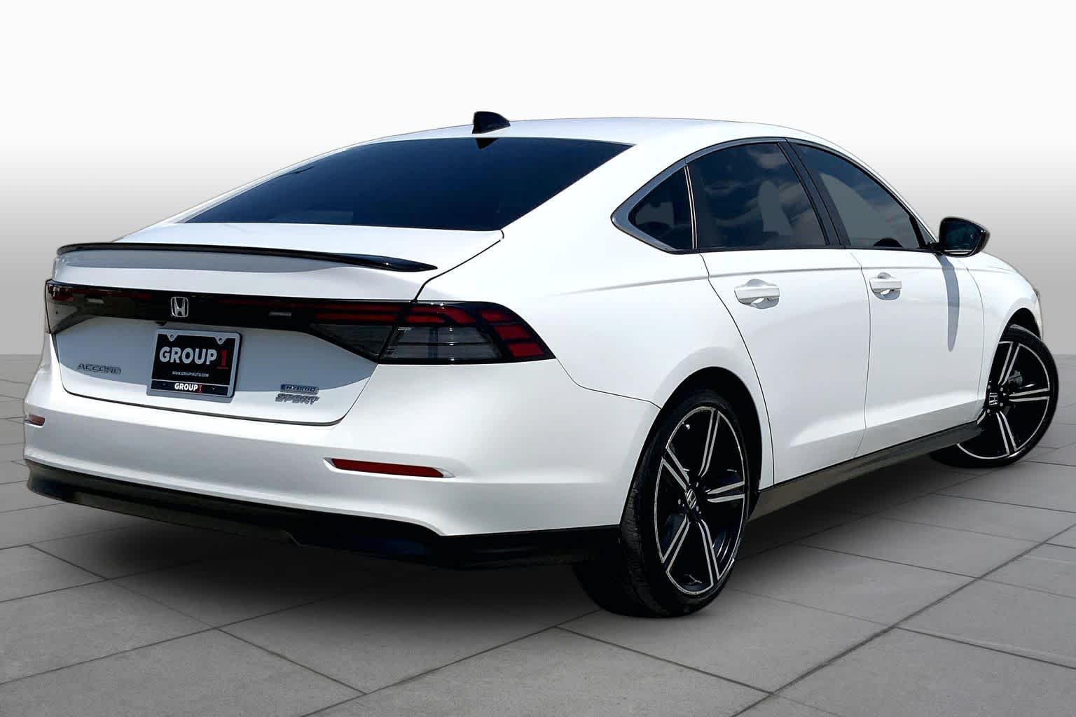 2023 Honda Accord Hybrid Sport Platinum White Pearl at Beck & Masten Kia