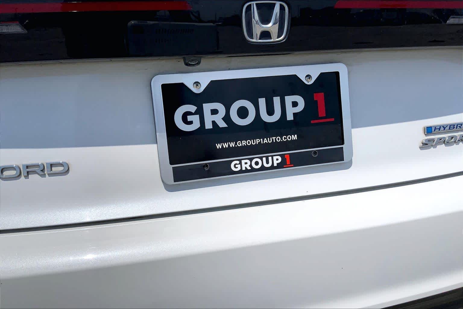 2023 Honda Accord Hybrid Sport Platinum White Pearl at Beck & Masten Kia