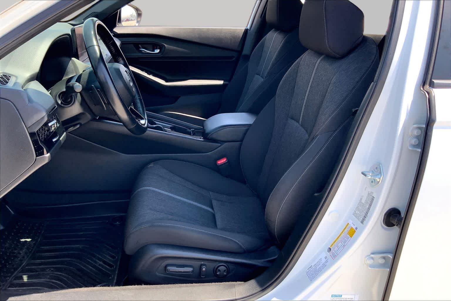 2023 Honda Accord Hybrid Sport Platinum White Pearl at Beck & Masten Kia