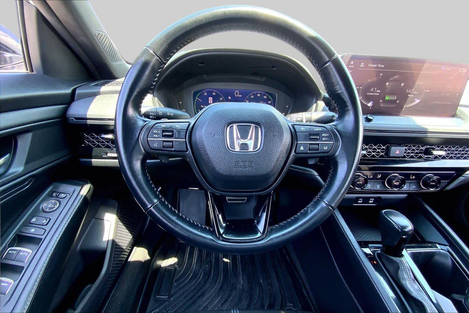2023 Honda Accord Hybrid Sport Platinum White Pearl at Beck & Masten Kia