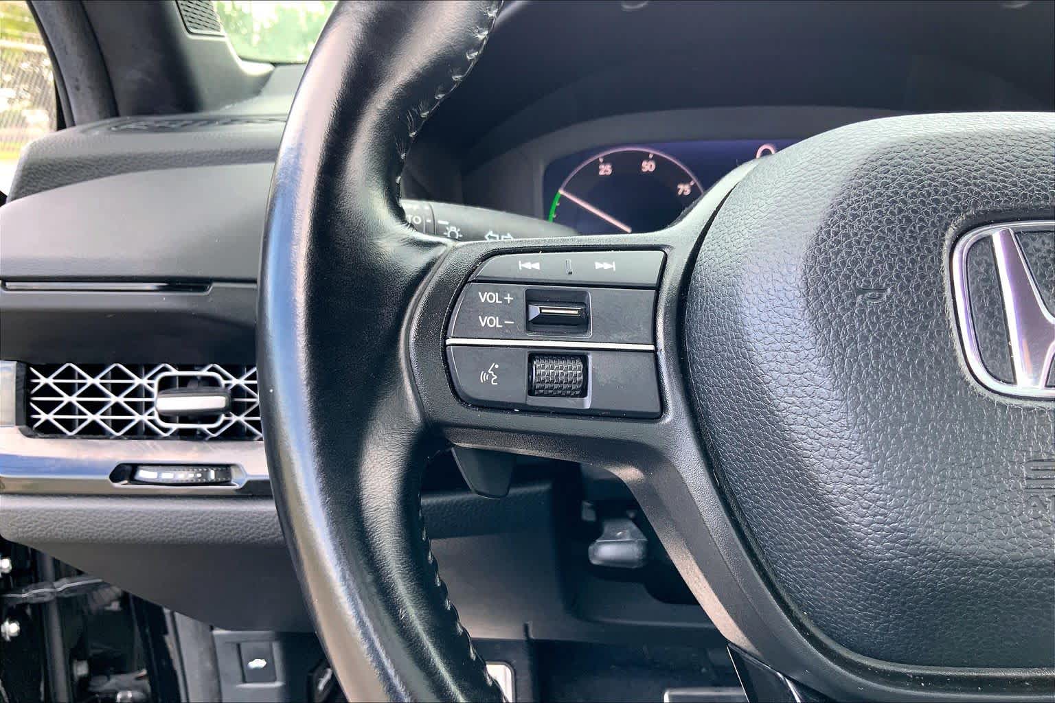 2023 Honda Accord Hybrid Sport-L Crystal Black Pearl at AutoNation Chevrolet Gulf Fwy