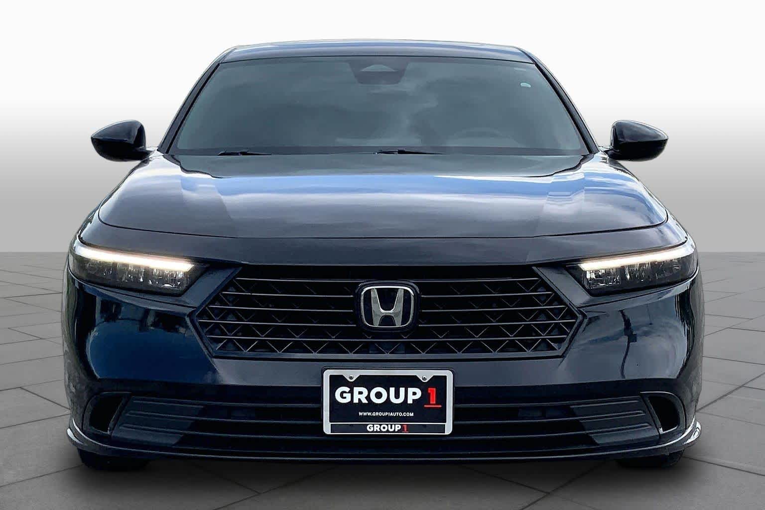 2023 Honda Accord Hybrid Sport-L Crystal Black Pearl at AutoNation Chevrolet Gulf Fwy