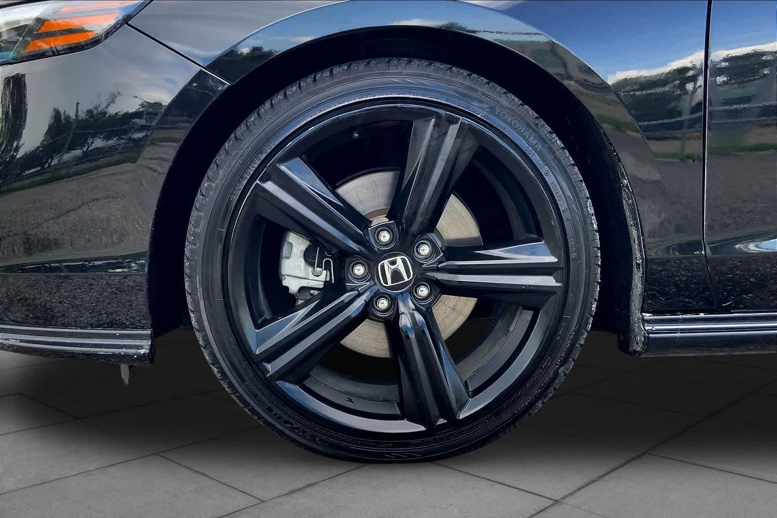 2023 Honda Accord Hybrid Sport-L Crystal Black Pearl at AutoNation Chevrolet Gulf Fwy