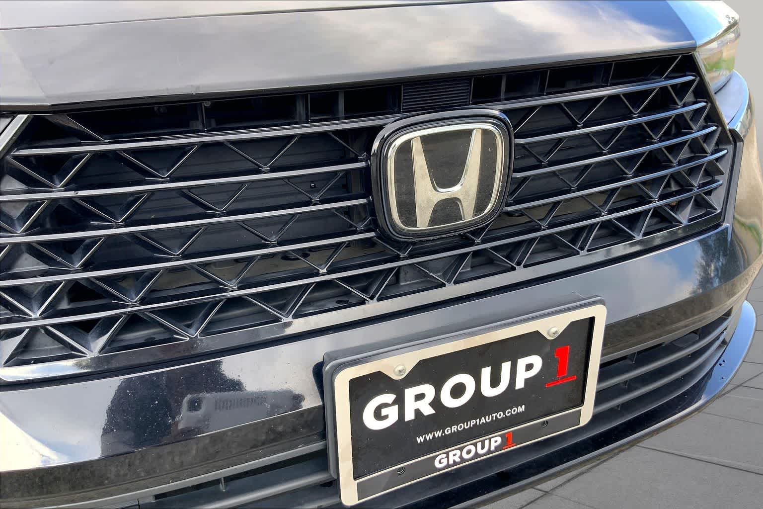 2023 Honda Accord Hybrid Sport-L Crystal Black Pearl at AutoNation Chevrolet Gulf Fwy