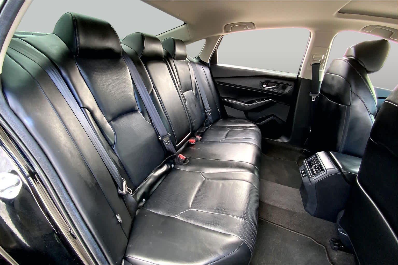2024 Honda Accord Hybrid Touring Crystal Black Pearl at Honda of Clear Lake