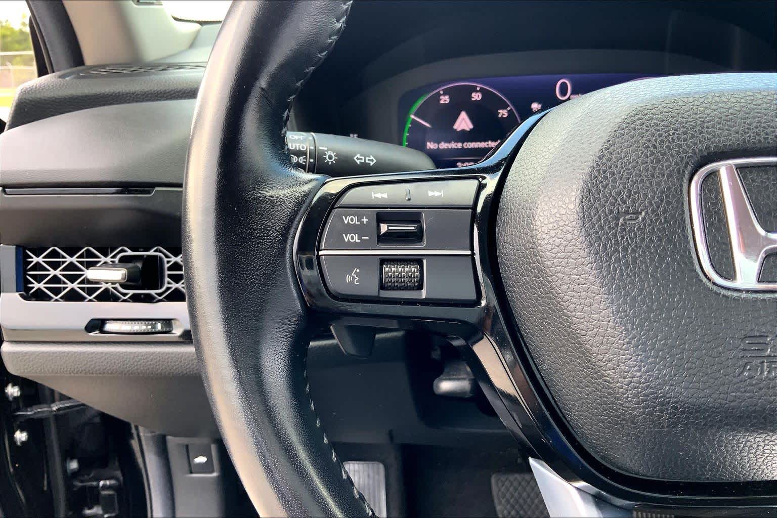 2024 Honda Accord Hybrid Touring Crystal Black Pearl at Honda of Clear Lake