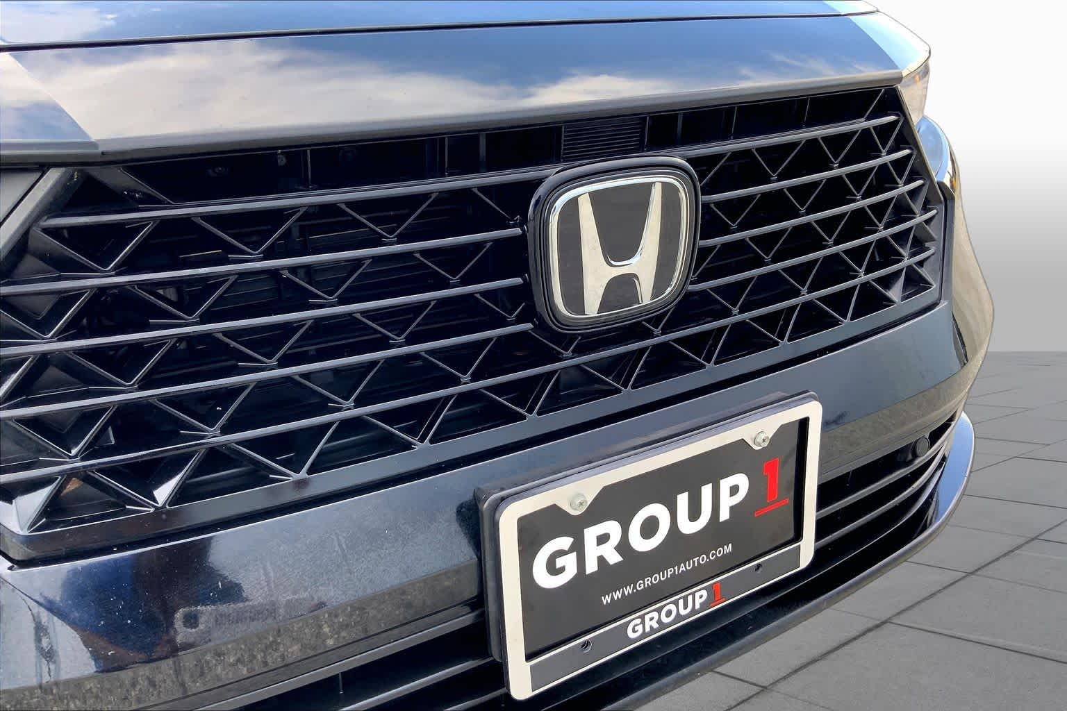 2024 Honda Accord Hybrid Touring Crystal Black Pearl at Honda of Clear Lake