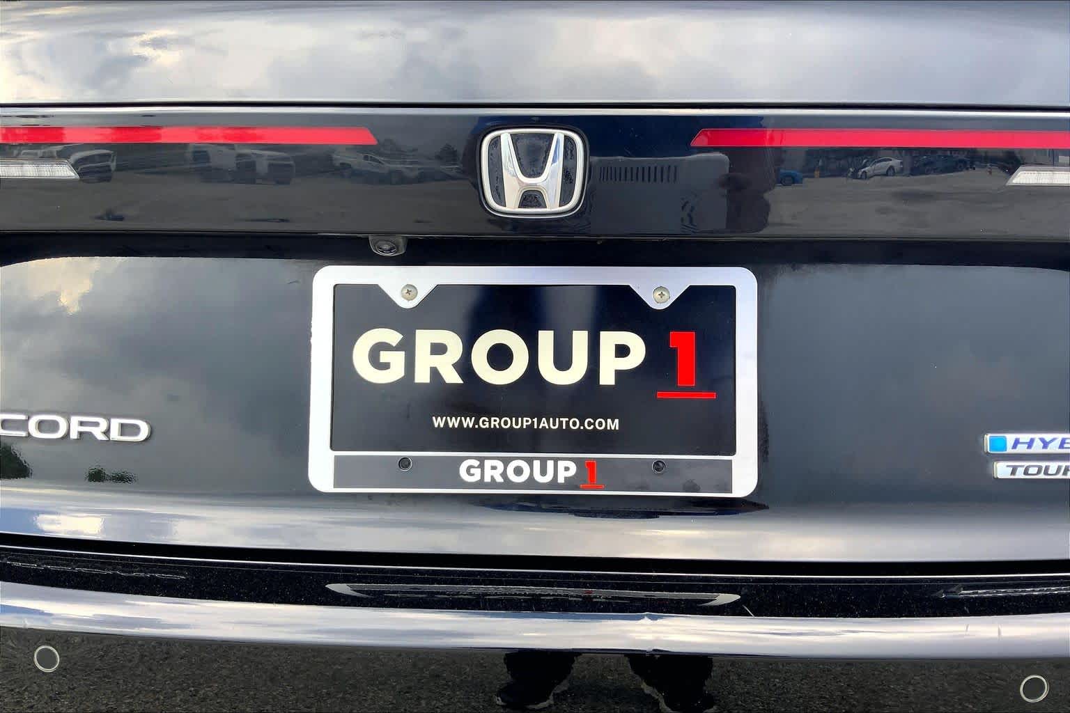 2024 Honda Accord Hybrid Touring Crystal Black Pearl at Honda of Clear Lake