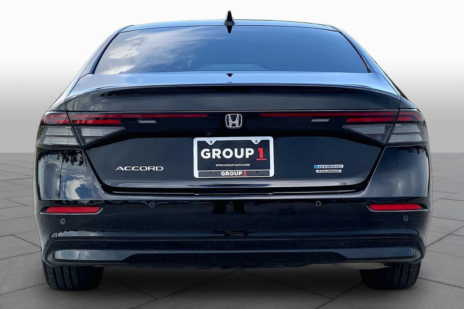 2024 Honda Accord Hybrid Touring Crystal Black Pearl at Honda of Clear Lake