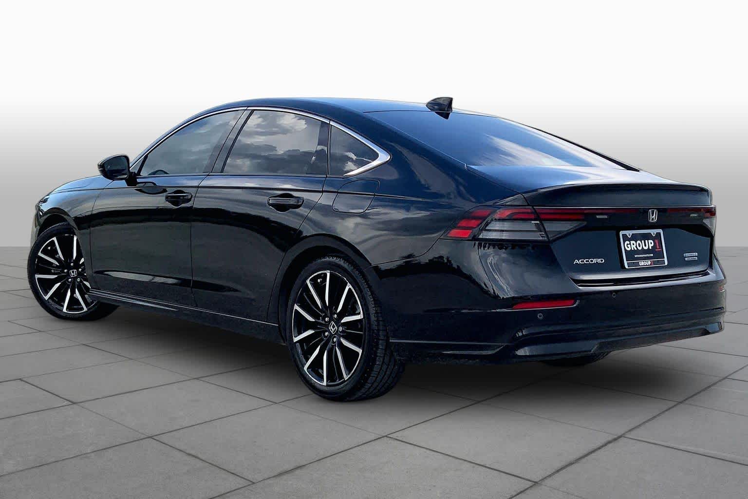 2024 Honda Accord Hybrid Touring Crystal Black Pearl at Honda of Clear Lake