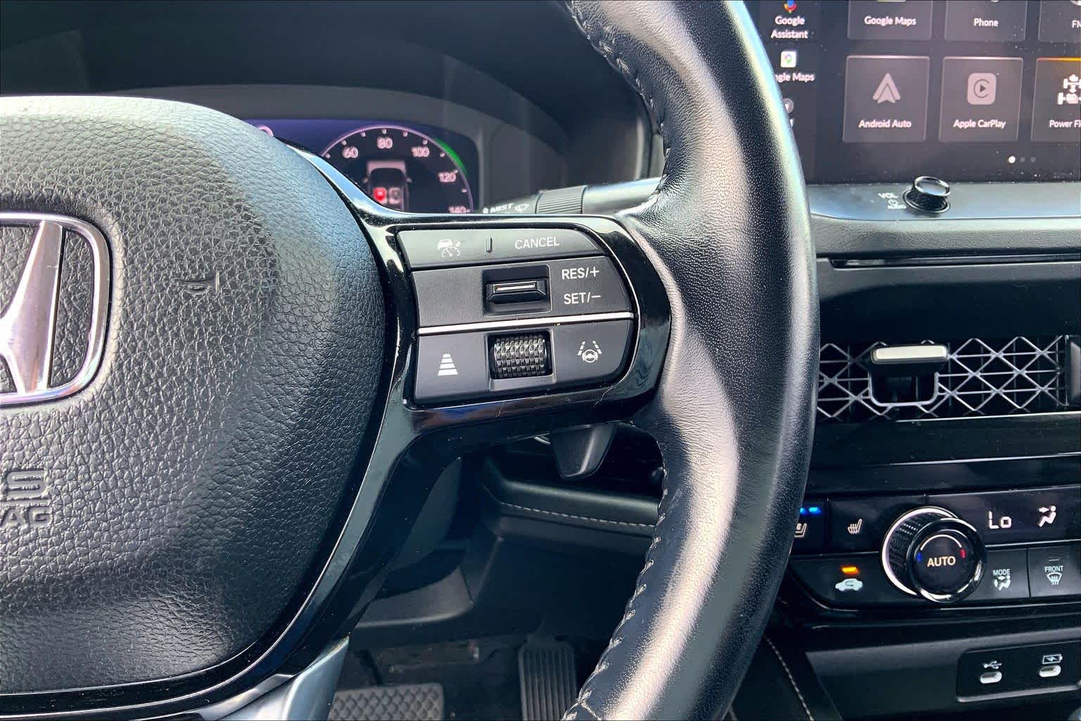 2024 Honda Accord Hybrid Touring Crystal Black Pearl at Honda of Clear Lake