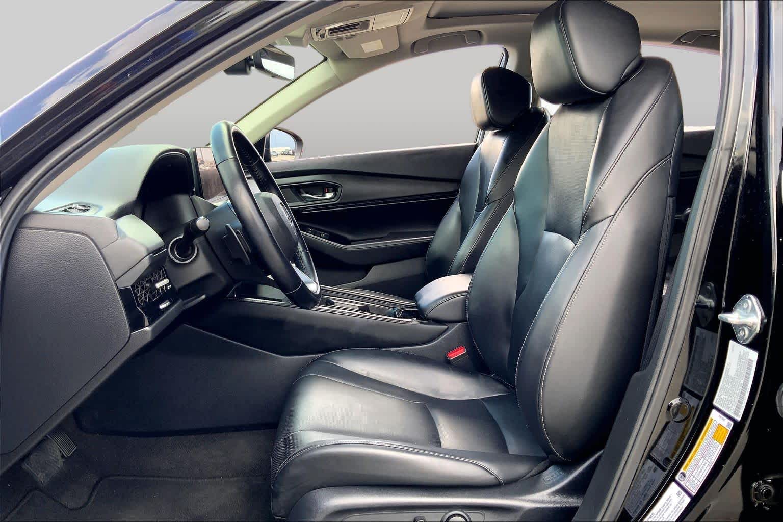 2024 Honda Accord Hybrid Touring Crystal Black Pearl at Honda of Clear Lake