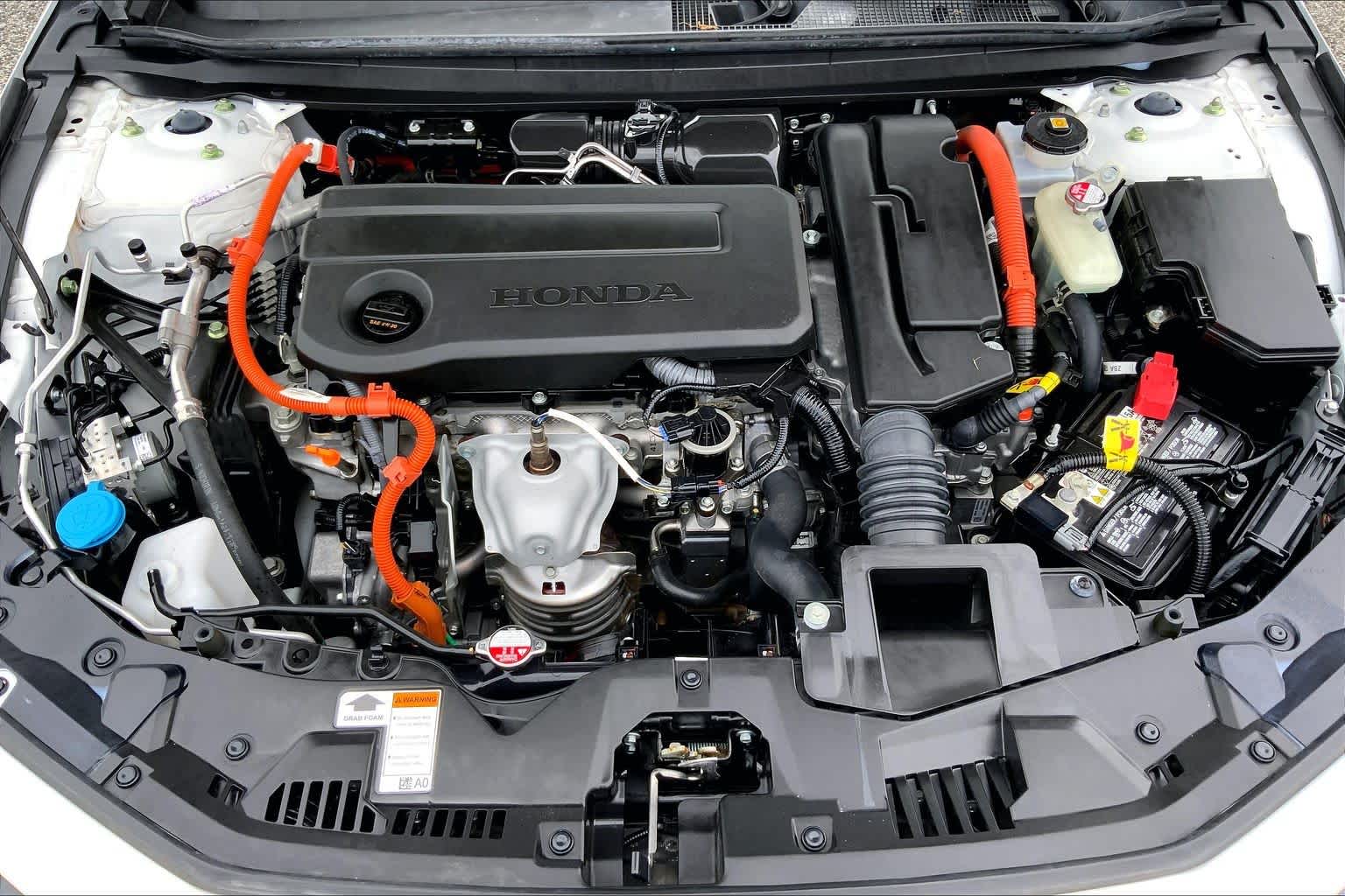 2023 Honda Accord Hybrid Touring Platinum White Pearl at AutoNation USA Katy