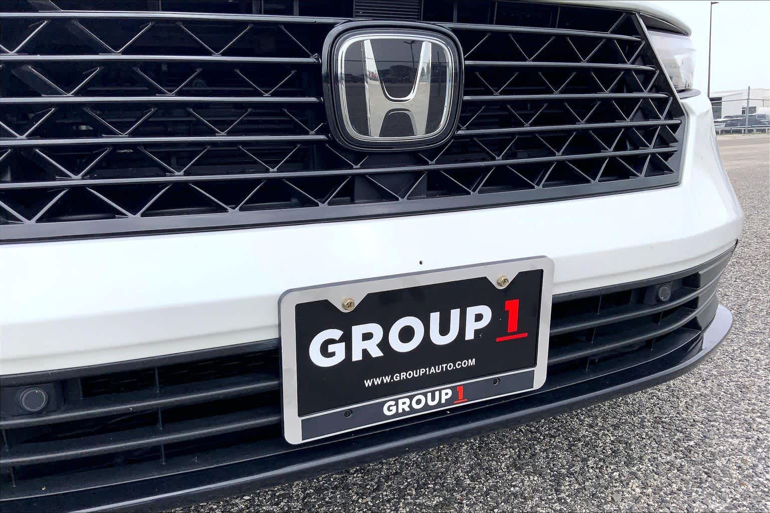 2023 Honda Accord Hybrid Touring Platinum White Pearl at AutoNation USA Katy