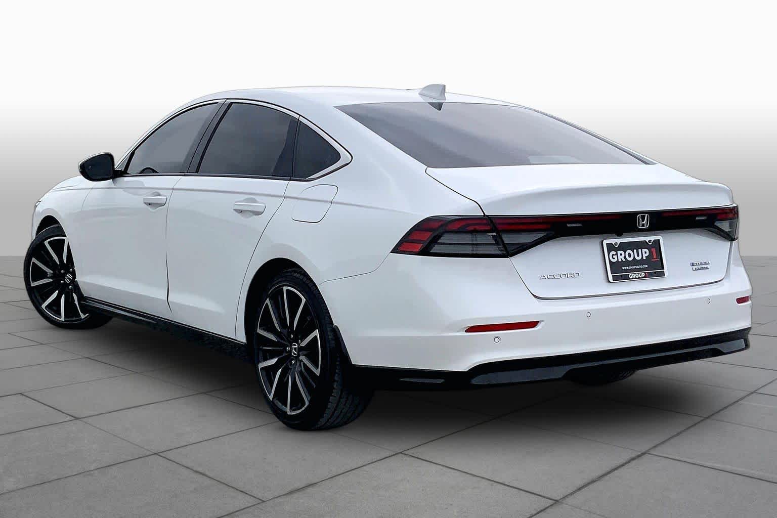 2023 Honda Accord Hybrid Touring Platinum White Pearl at AutoNation USA Katy