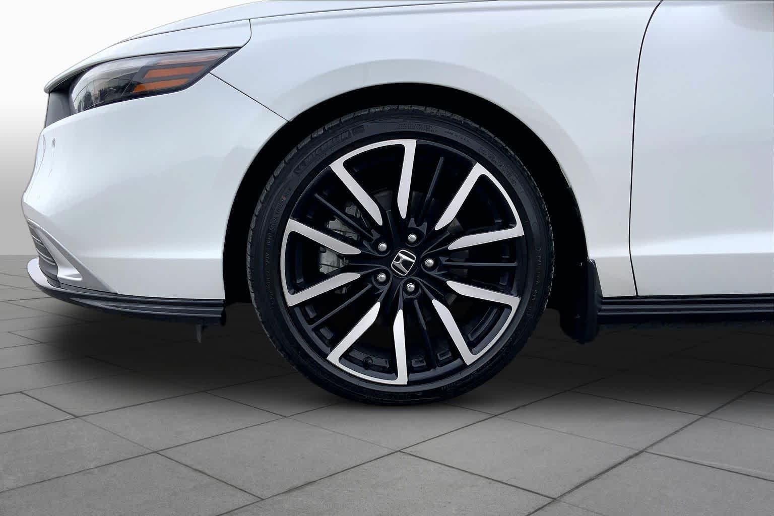 2023 Honda Accord Hybrid Touring Platinum White Pearl at AutoNation USA Katy