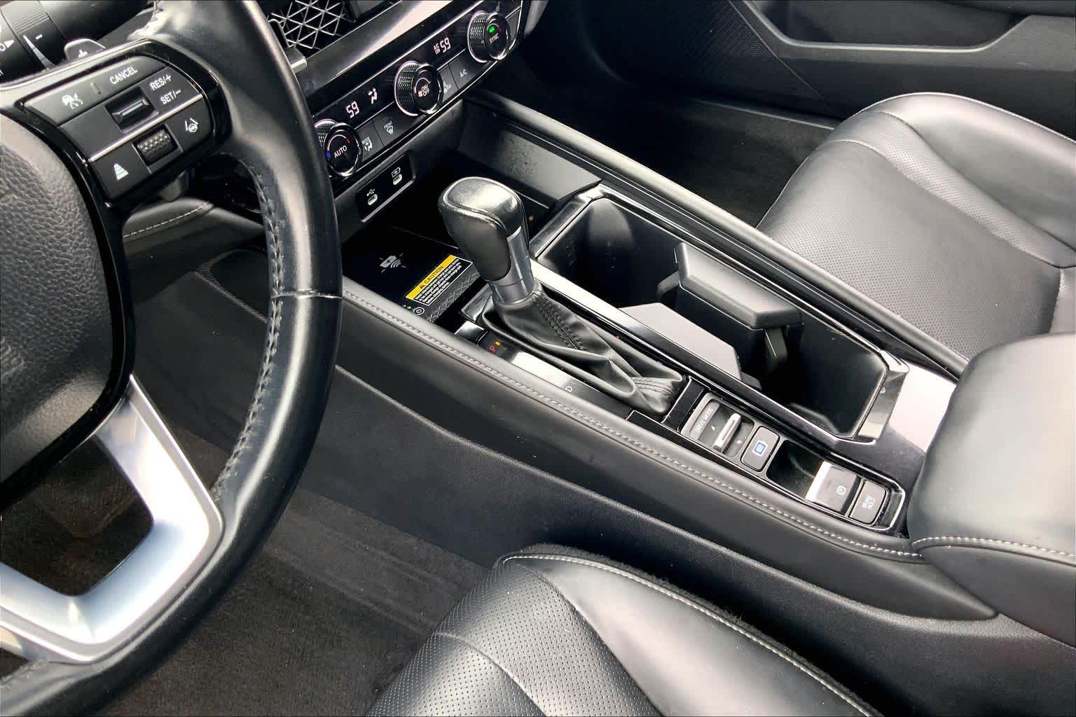 2023 Honda Accord Hybrid Touring Platinum White Pearl at AutoNation USA Katy
