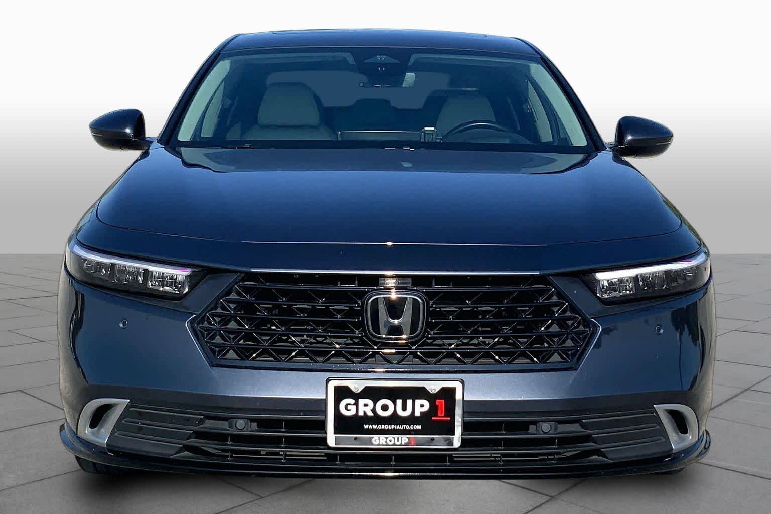 2025 Honda Accord Hybrid Touring Meteorite Gray Metallic at Beck & Masten Kia