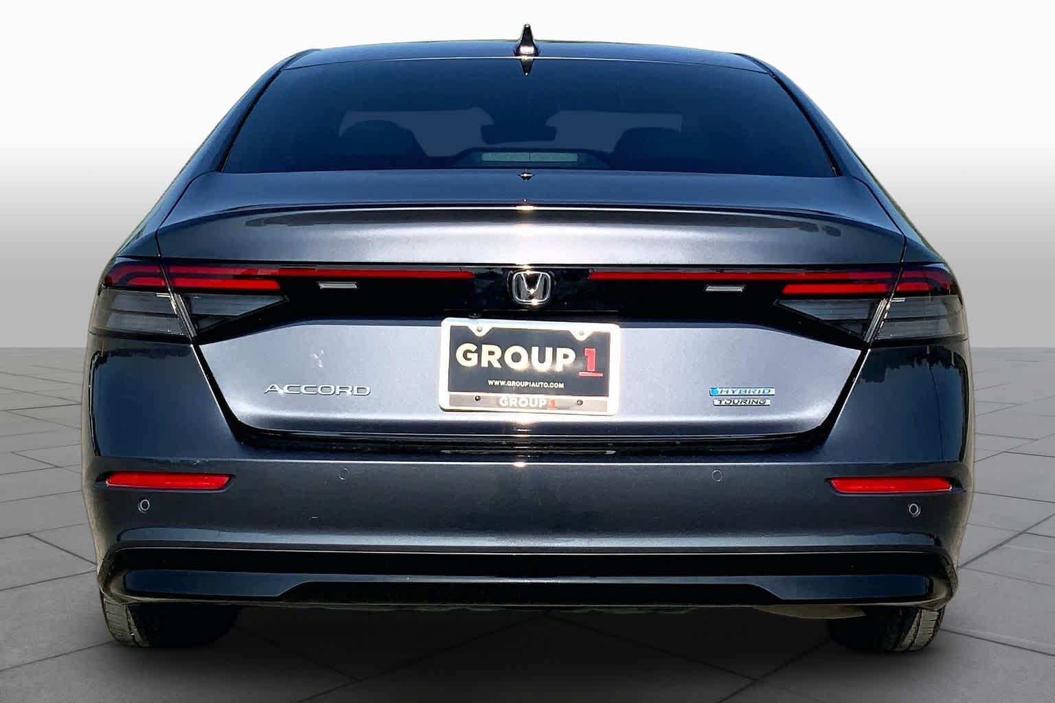 2025 Honda Accord Hybrid Touring Meteorite Gray Metallic at Beck & Masten Kia