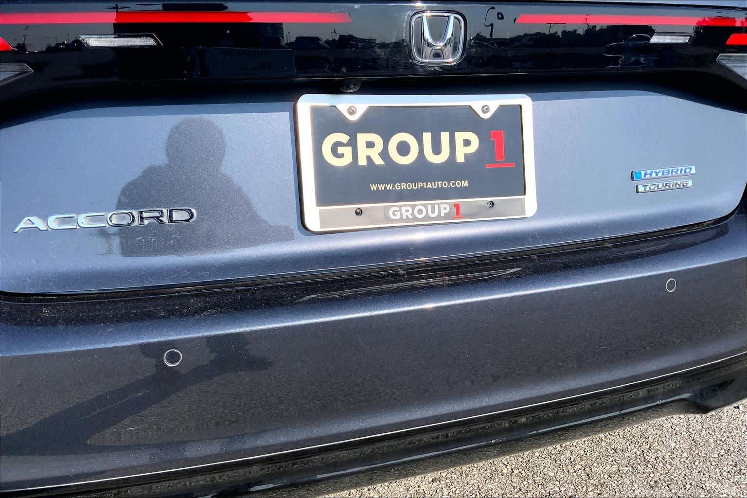2025 Honda Accord Hybrid Touring Meteorite Gray Metallic at Beck & Masten Kia