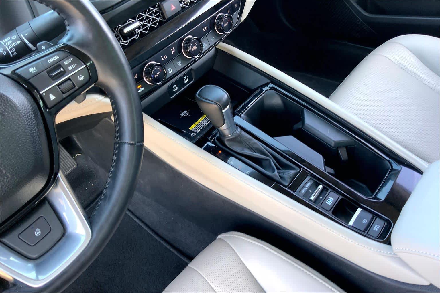 2025 Honda Accord Hybrid Touring Meteorite Gray Metallic at Beck & Masten Kia
