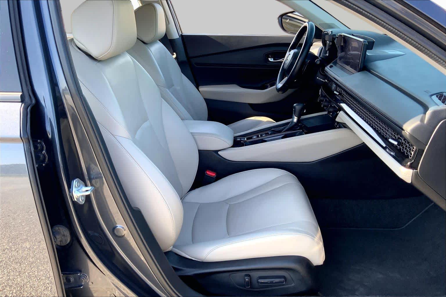 2025 Honda Accord Hybrid Touring Meteorite Gray Metallic at Beck & Masten Kia
