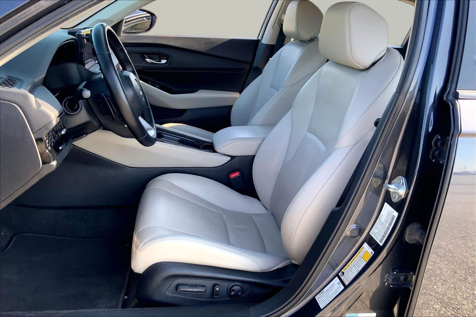 2025 Honda Accord Hybrid Touring Meteorite Gray Metallic at Beck & Masten Kia