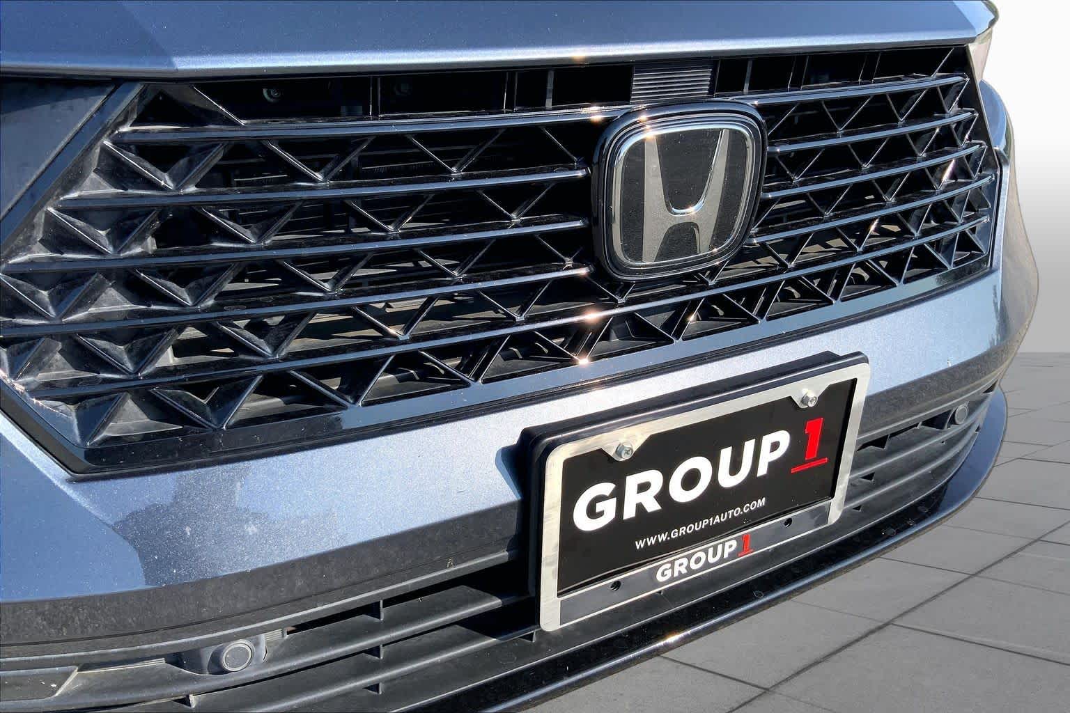 2025 Honda Accord Hybrid Touring Meteorite Gray Metallic at Beck & Masten Kia