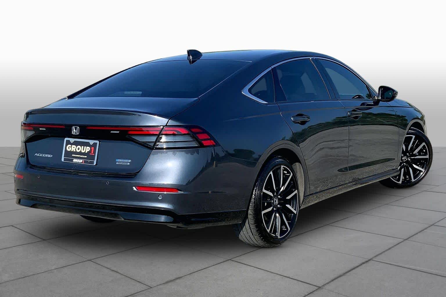 2025 Honda Accord Hybrid Touring Meteorite Gray Metallic at Beck & Masten Kia