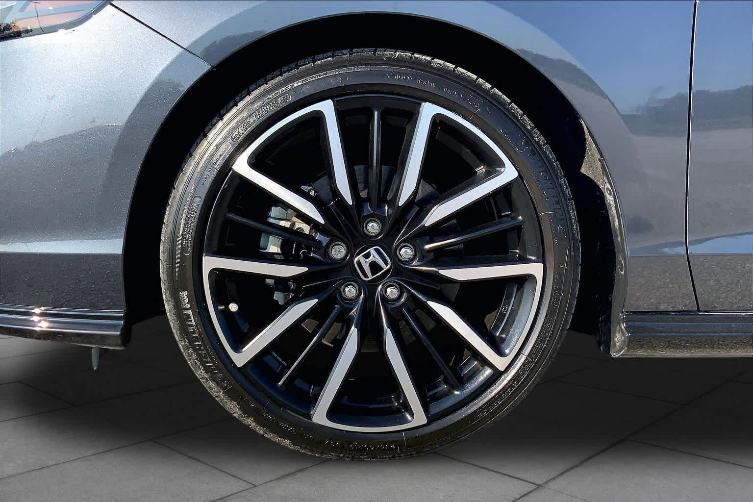 2025 Honda Accord Hybrid Touring Meteorite Gray Metallic at Beck & Masten Kia