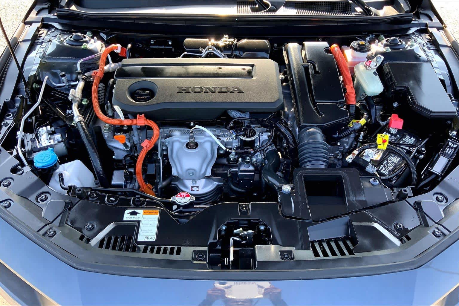 2025 Honda Accord Hybrid Touring Meteorite Gray Metallic at Beck & Masten Kia