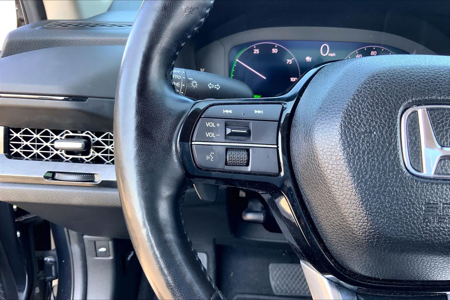 2025 Honda Accord Hybrid Touring Meteorite Gray Metallic at Beck & Masten Kia