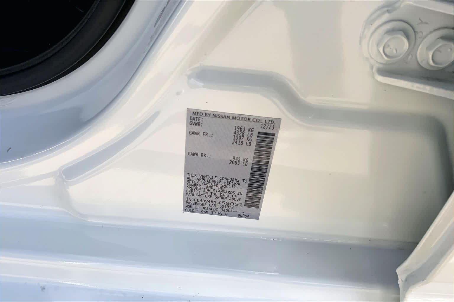 2024 Nissan Altima 2.5 S Glacier White at Auto Boutique Texas