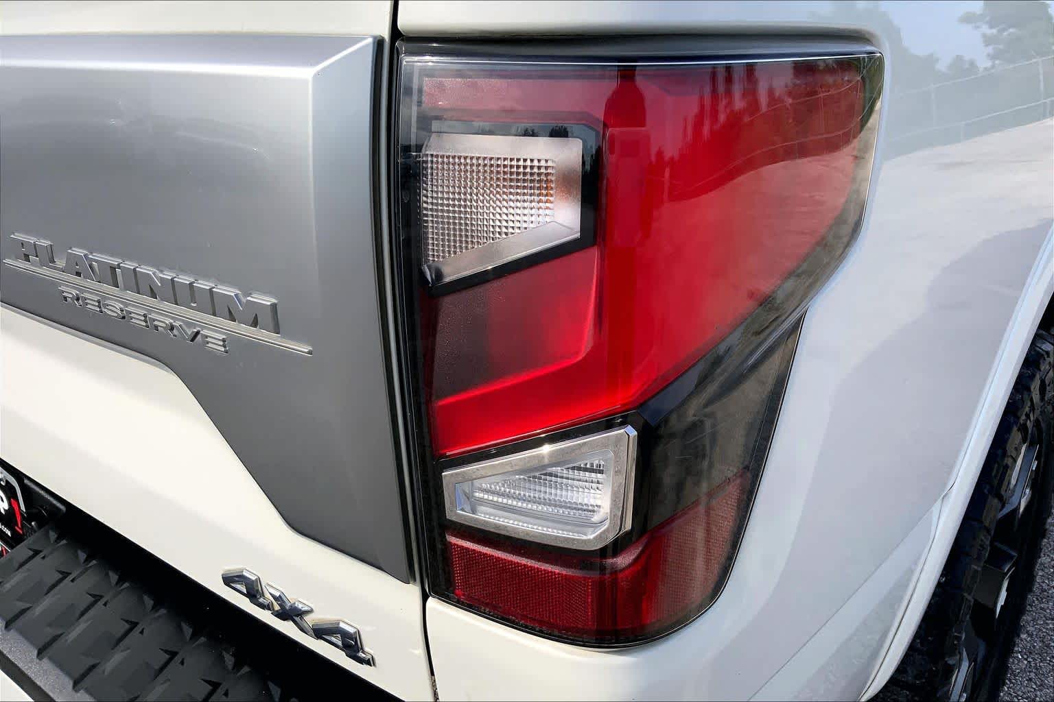 2021 Nissan Titan Platinum Reserve Pearl White at Group 1 GMC Buick South
