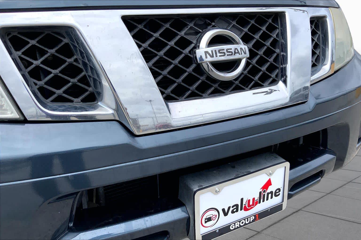 2014 Nissan Frontier SV Graphite Blue at Friendly Ford Crosby