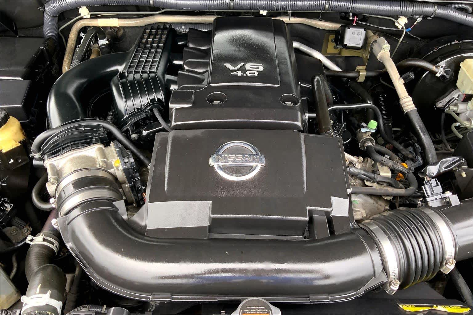 2014 Nissan Frontier SV Graphite Blue at Friendly Ford Crosby