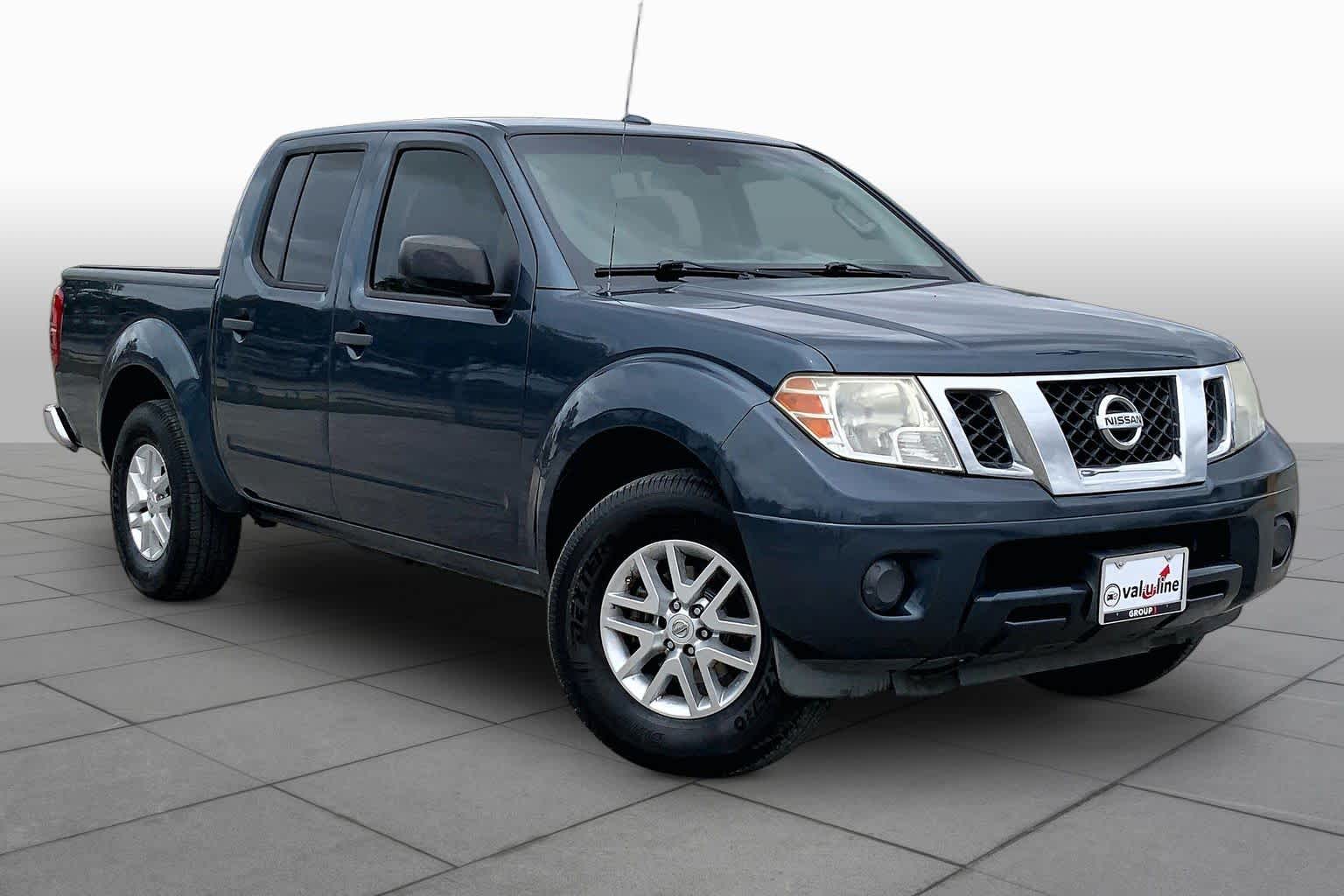 2014 Nissan Frontier SV Graphite Blue at Friendly Ford Crosby