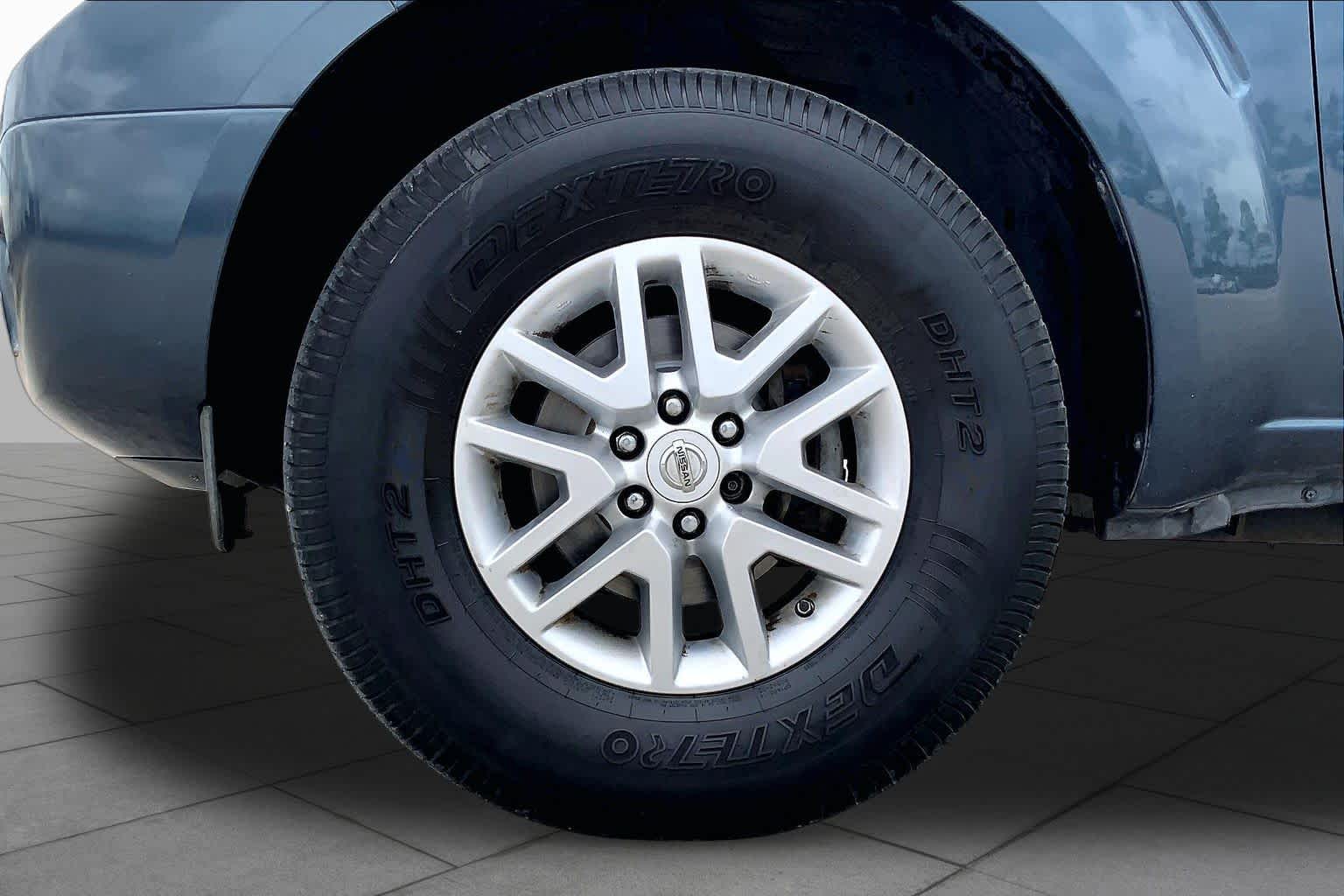 2014 Nissan Frontier SV Graphite Blue at Friendly Ford Crosby