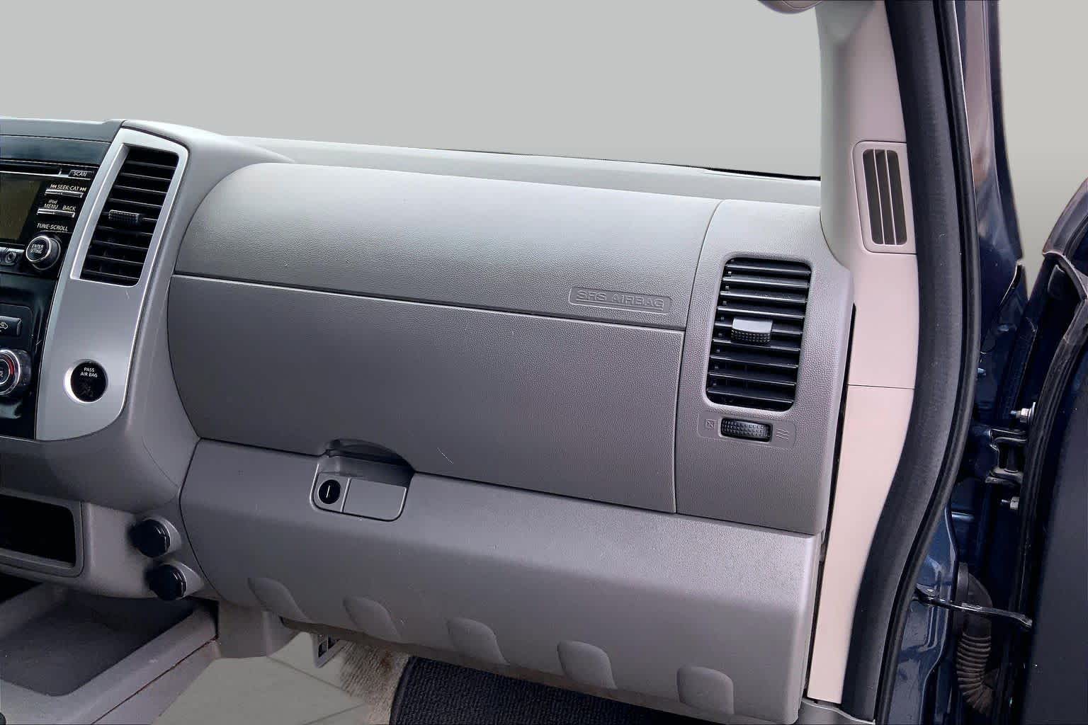 2014 Nissan Frontier SV Graphite Blue at Friendly Ford Crosby