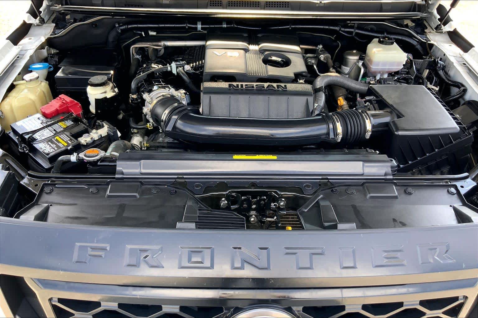 2022 Nissan Frontier S Glacier White at Team Mazda