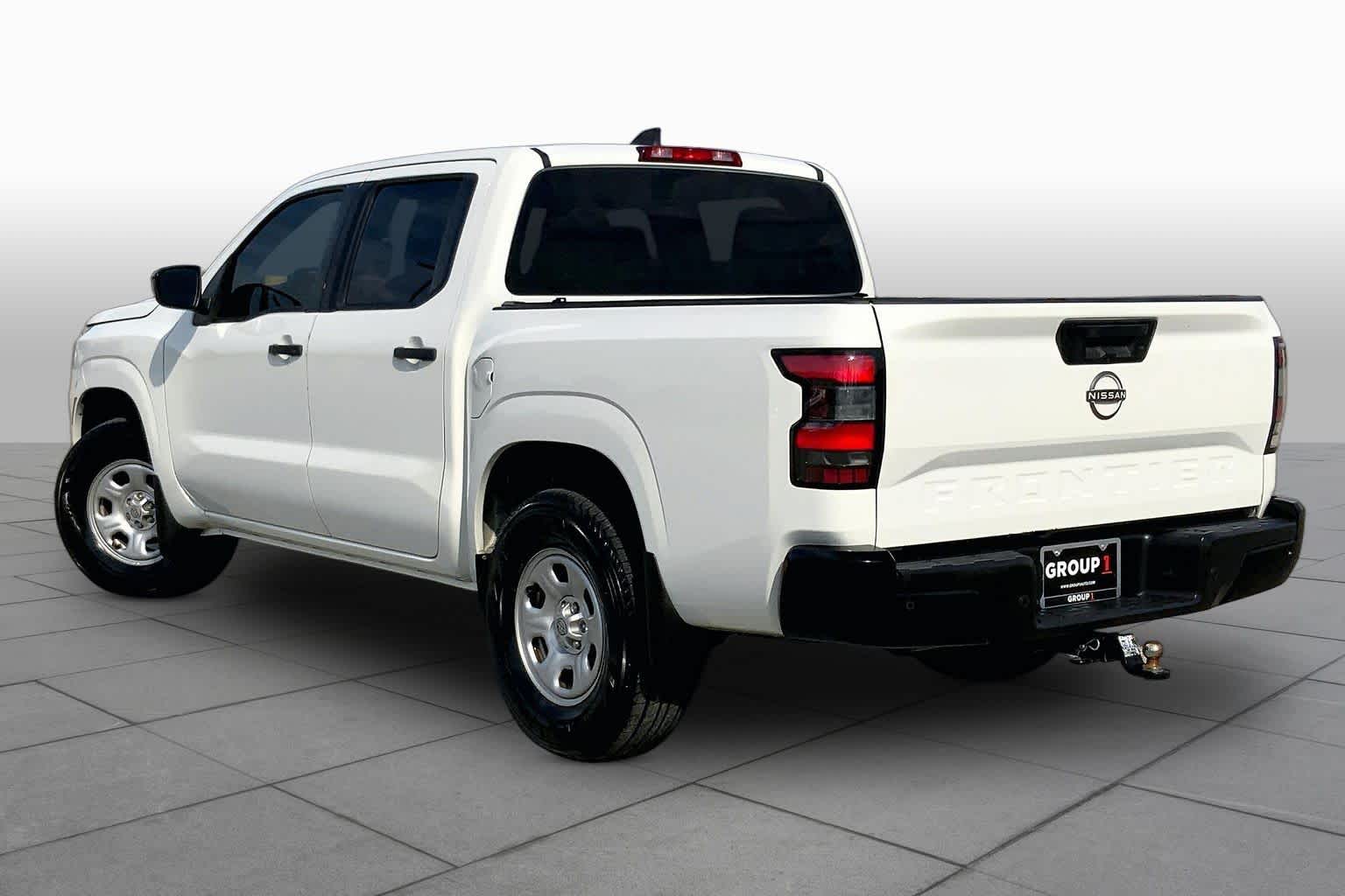 2022 Nissan Frontier S Glacier White at Team Mazda