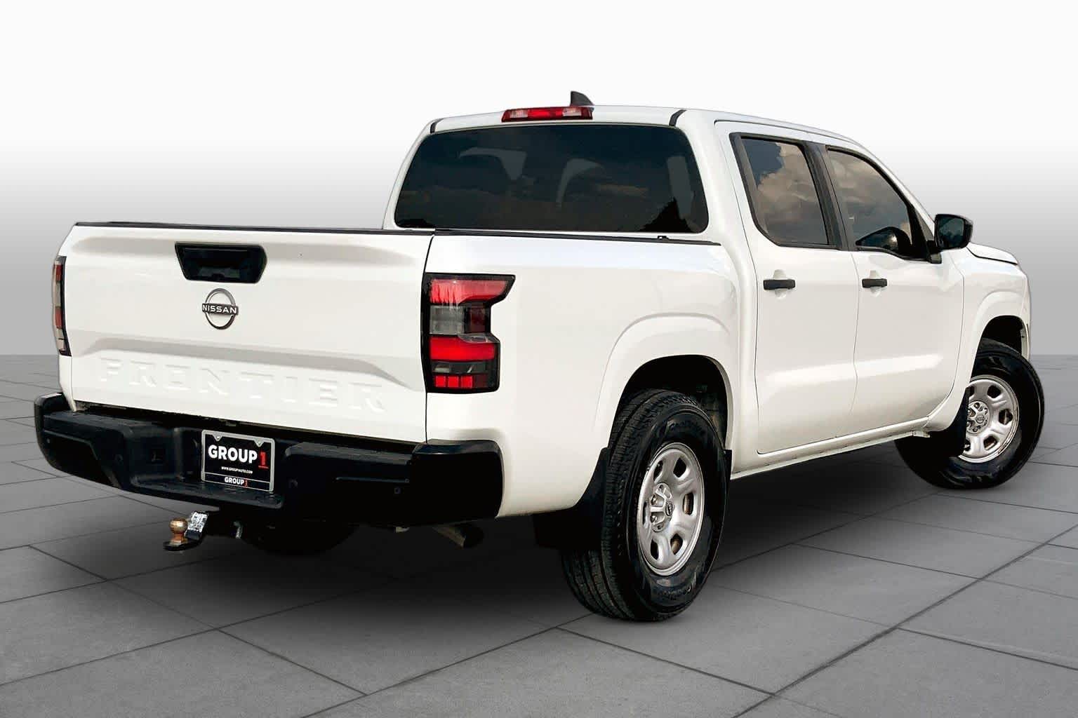 2022 Nissan Frontier S Glacier White at Team Mazda