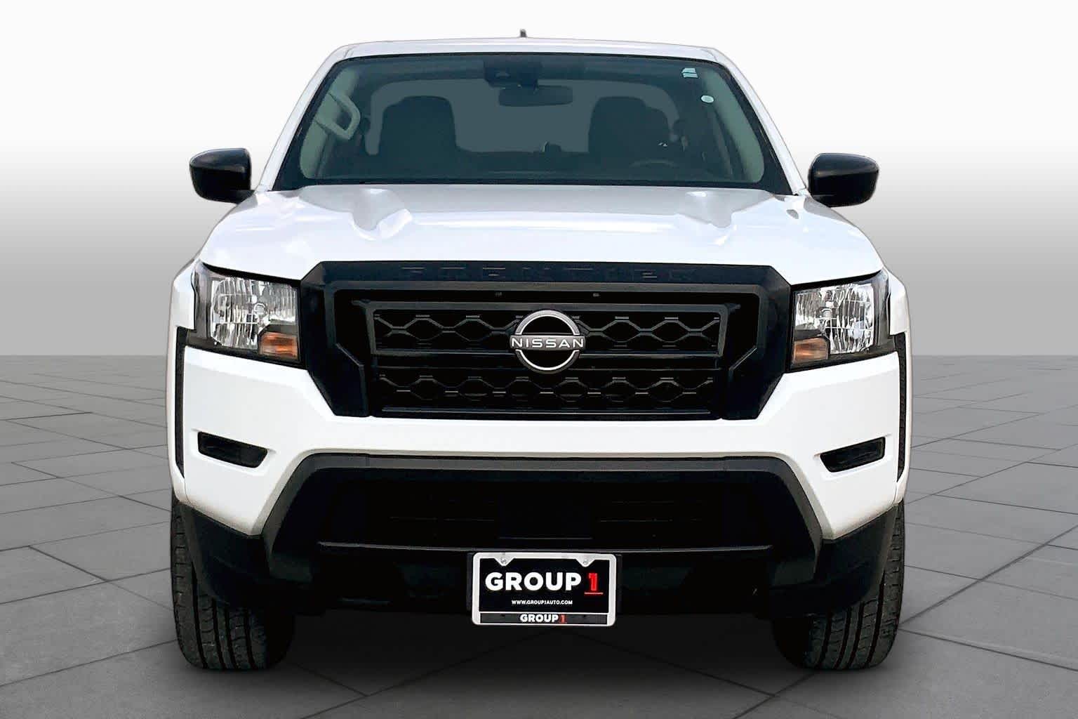 2022 Nissan Frontier S Glacier White at Team Mazda