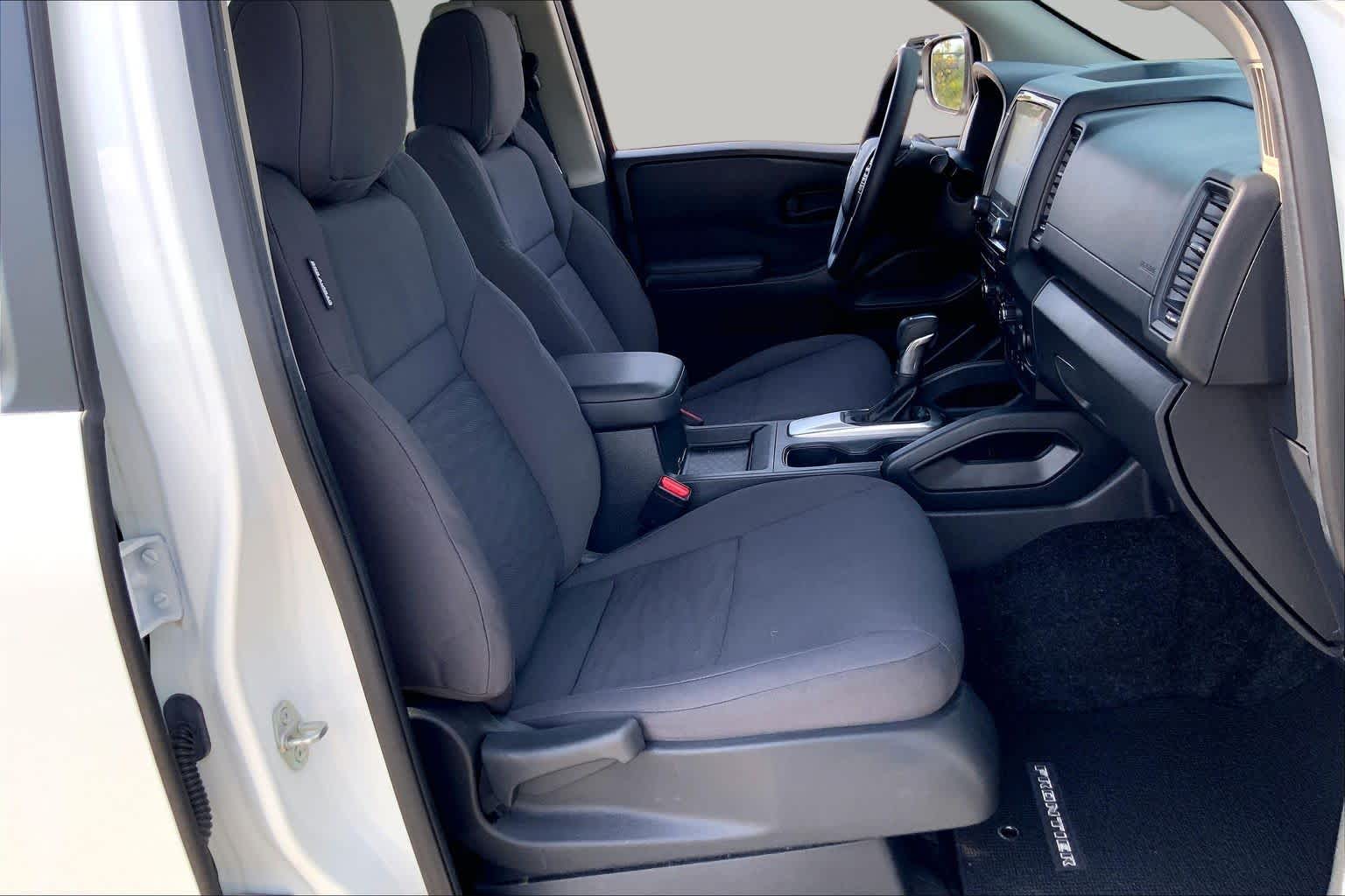 2022 Nissan Frontier S Glacier White at Team Mazda