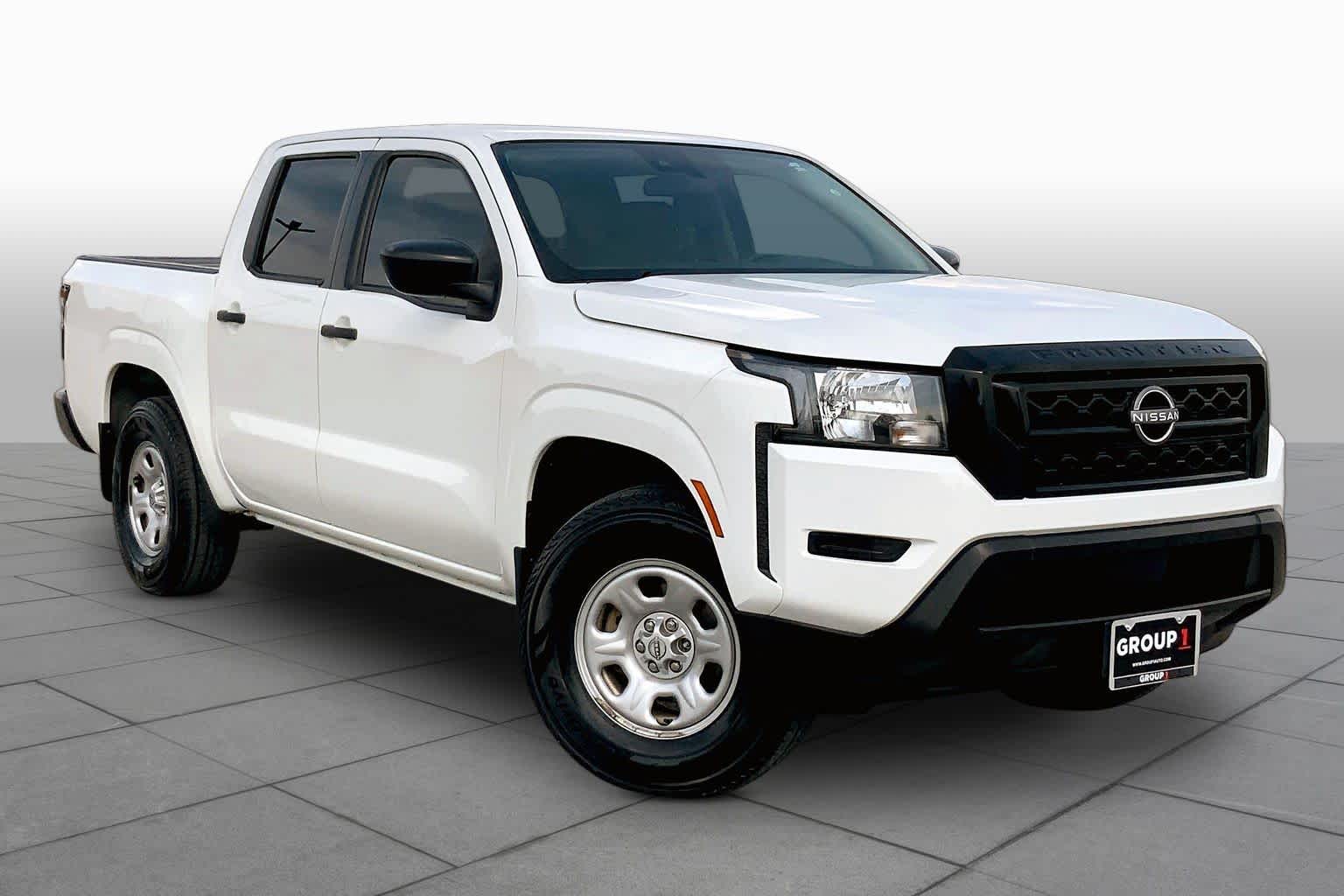 2022 Nissan Frontier S Glacier White at Team Mazda