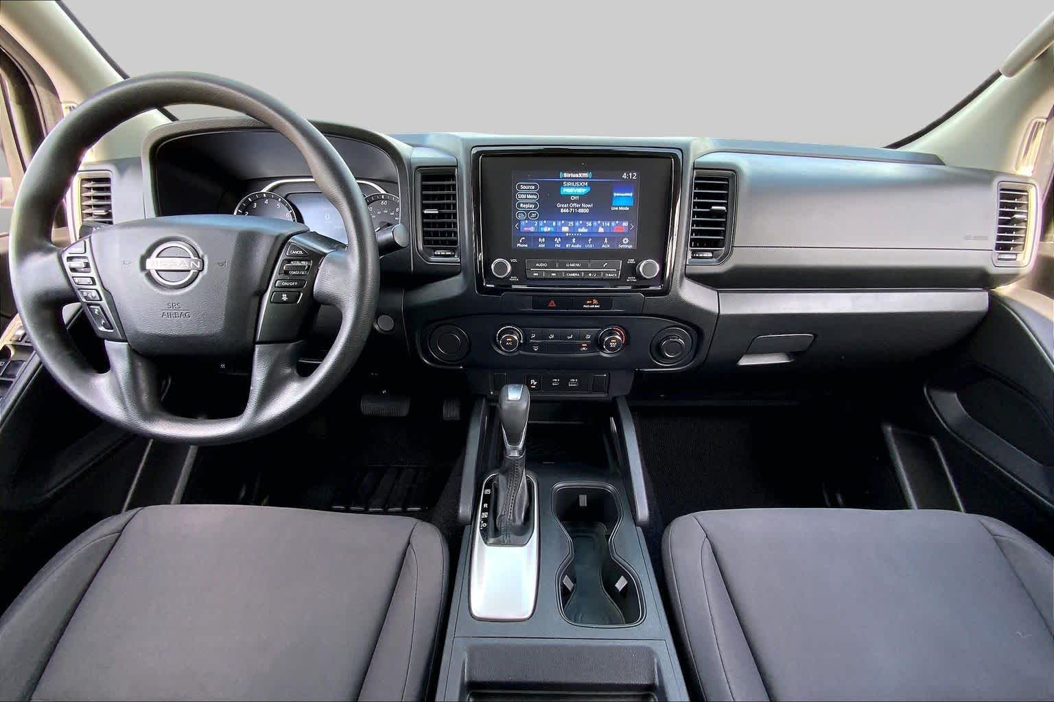 2022 Nissan Frontier S Glacier White at Team Mazda